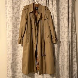 Vintage Burberry Trench Coat.